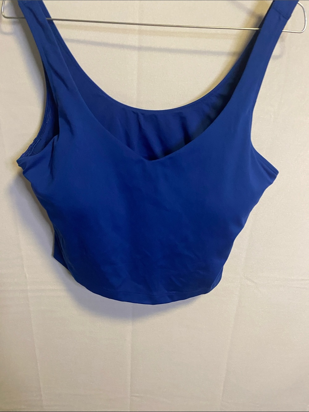 Gilly Hicks Royal Blue Scoop Tank